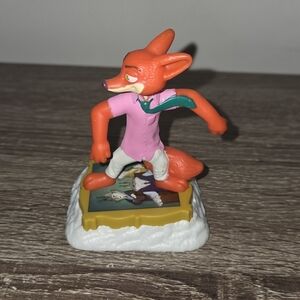 Disney Zootopia 2 Nick Wilde McDonald's Happy Meal Toy Figure 2025 NO BOX.